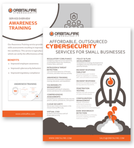 OrbitalFire Cybersecurity Services Offerings