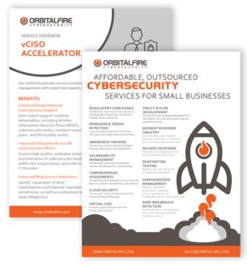 OrbitalFire Cybersecurity vCISO Accelerator Services
