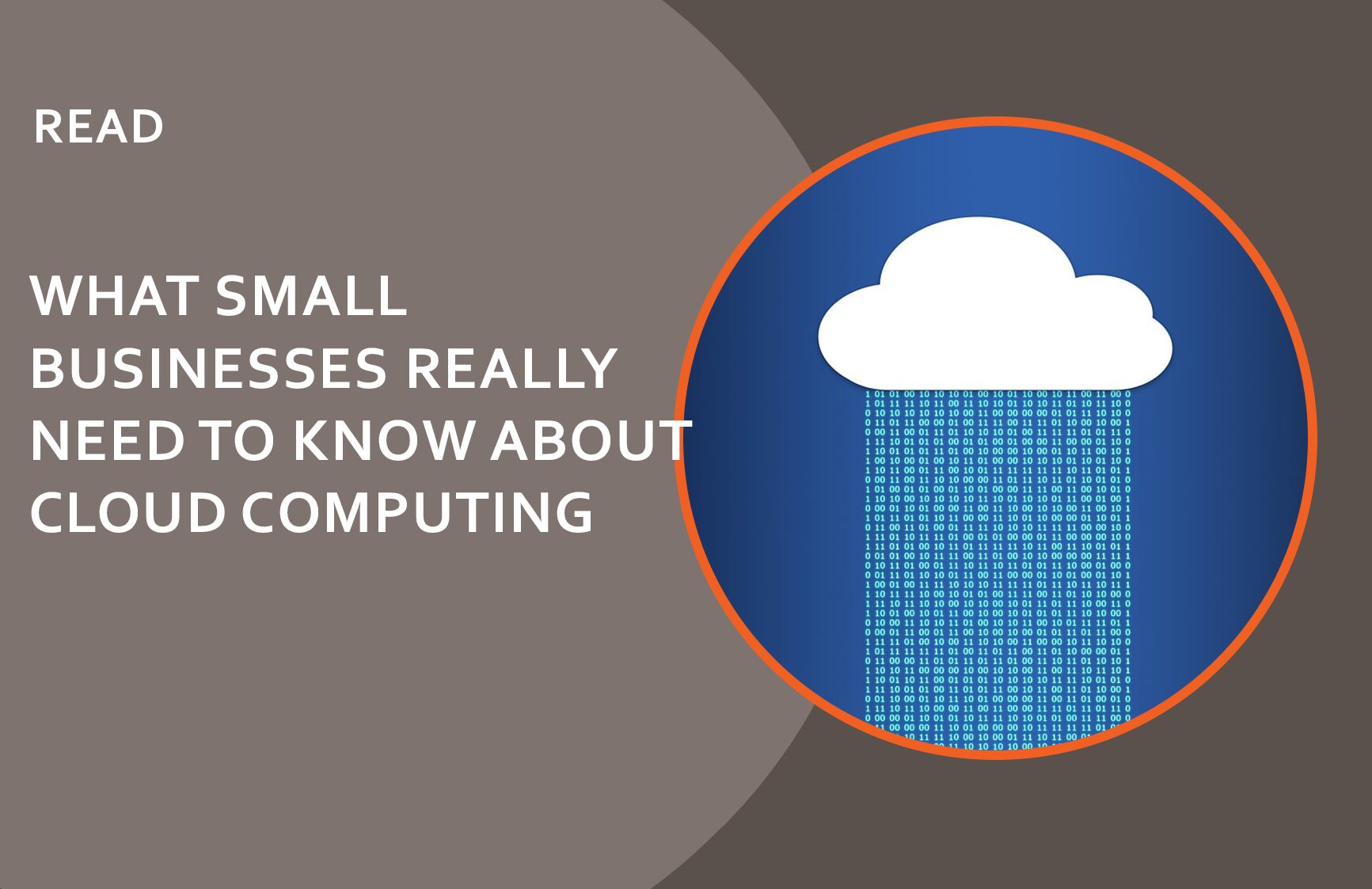 OrbitalFire Cybersecurity article: What Small Businesses Need to Know About Cloud Computing